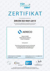 Aereco-DIN-EN-ISO-9001-Zertifikat
